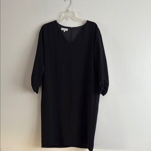 Beautiful black dress Lafayette 148 size M